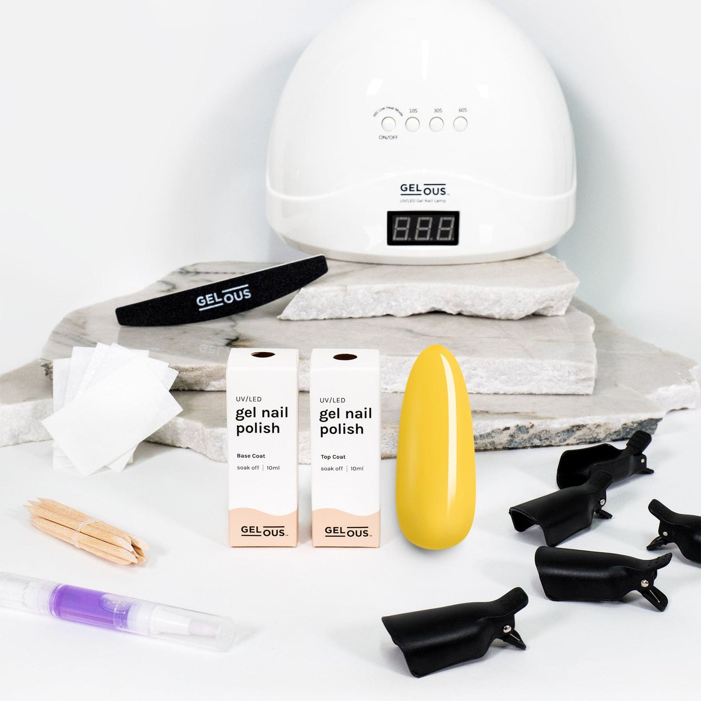 Gelous gel nail polish Zest for Life Starter Pack - photographed in New Zealand