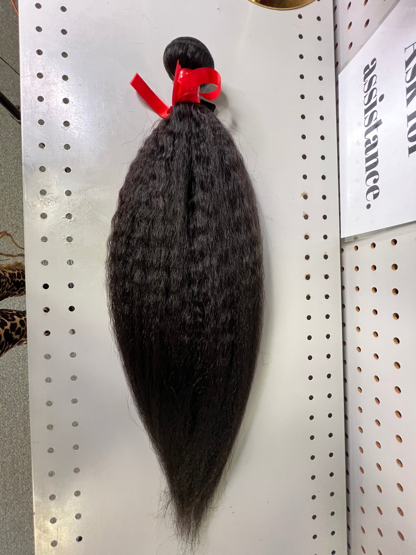 10A Grade Kinky Straight 100% Virgin Human Hair Brazilian Bundles.