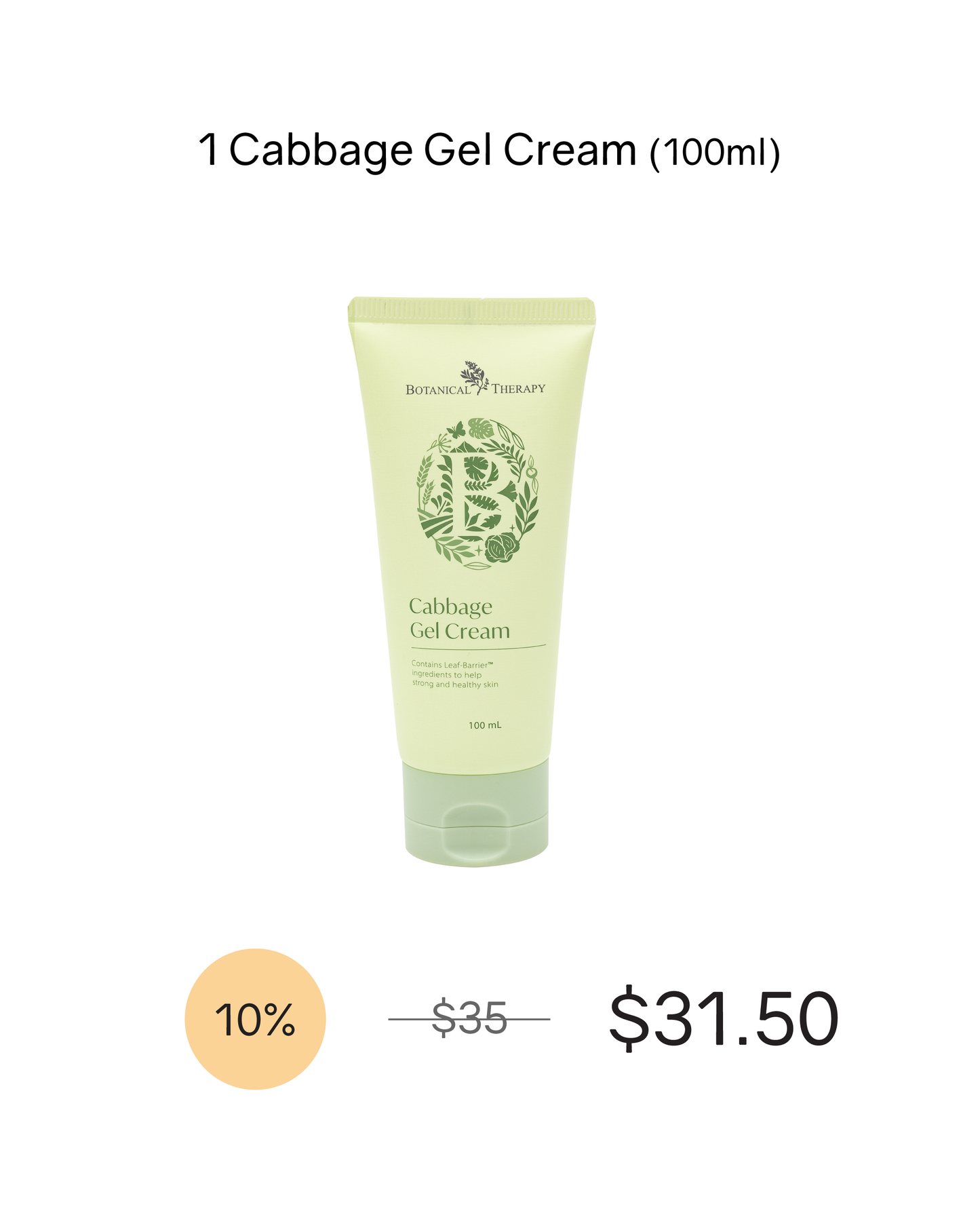 [PROMO] Botanical Therapy Cabbage Gel Cream (Breastfeeding Mums!)