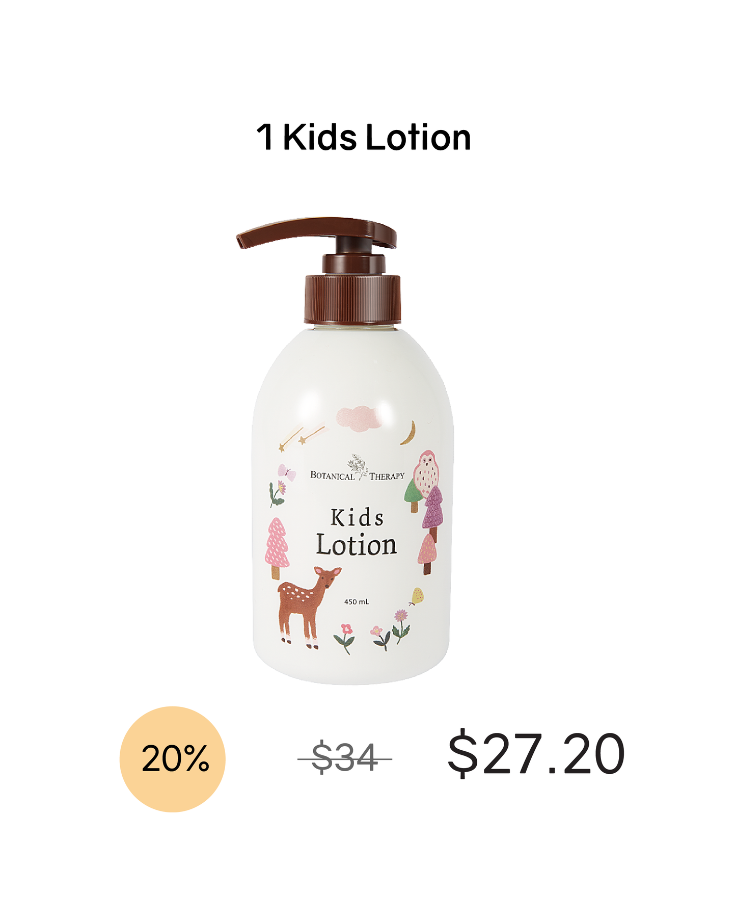 [PROMO] Botanical Therapy Kids Lotion