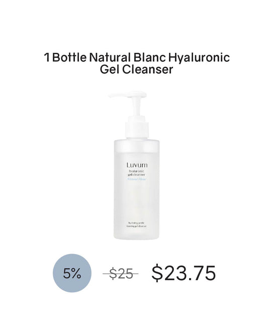 [PROMO] Luvum Natural Blanc Hyaluronic Gel Cleanser
