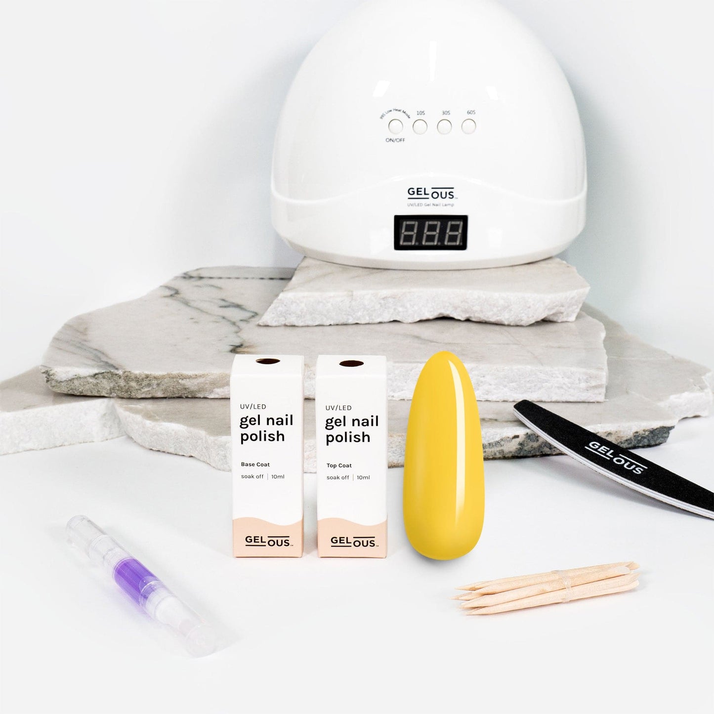 Gelous gel nail polish Zest for Life Essentials Pack - photographed in New Zealand